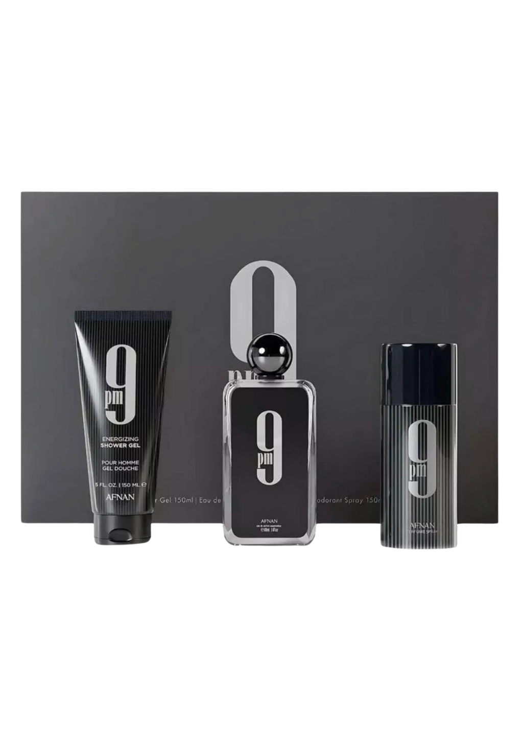 Afnan PM9 (EDP 100 ml + dušo gelis 200 ml + dezodorantas 250 ml)