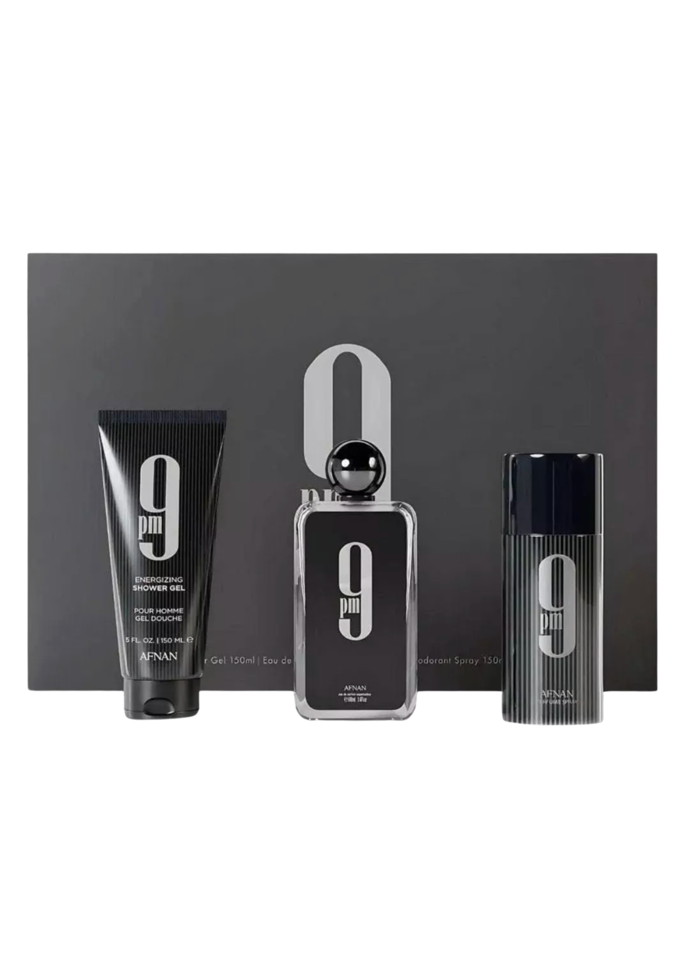 Afnan PM9 (EDP 100 ml + dušo gelis 200 ml + dezodorantas 250 ml)