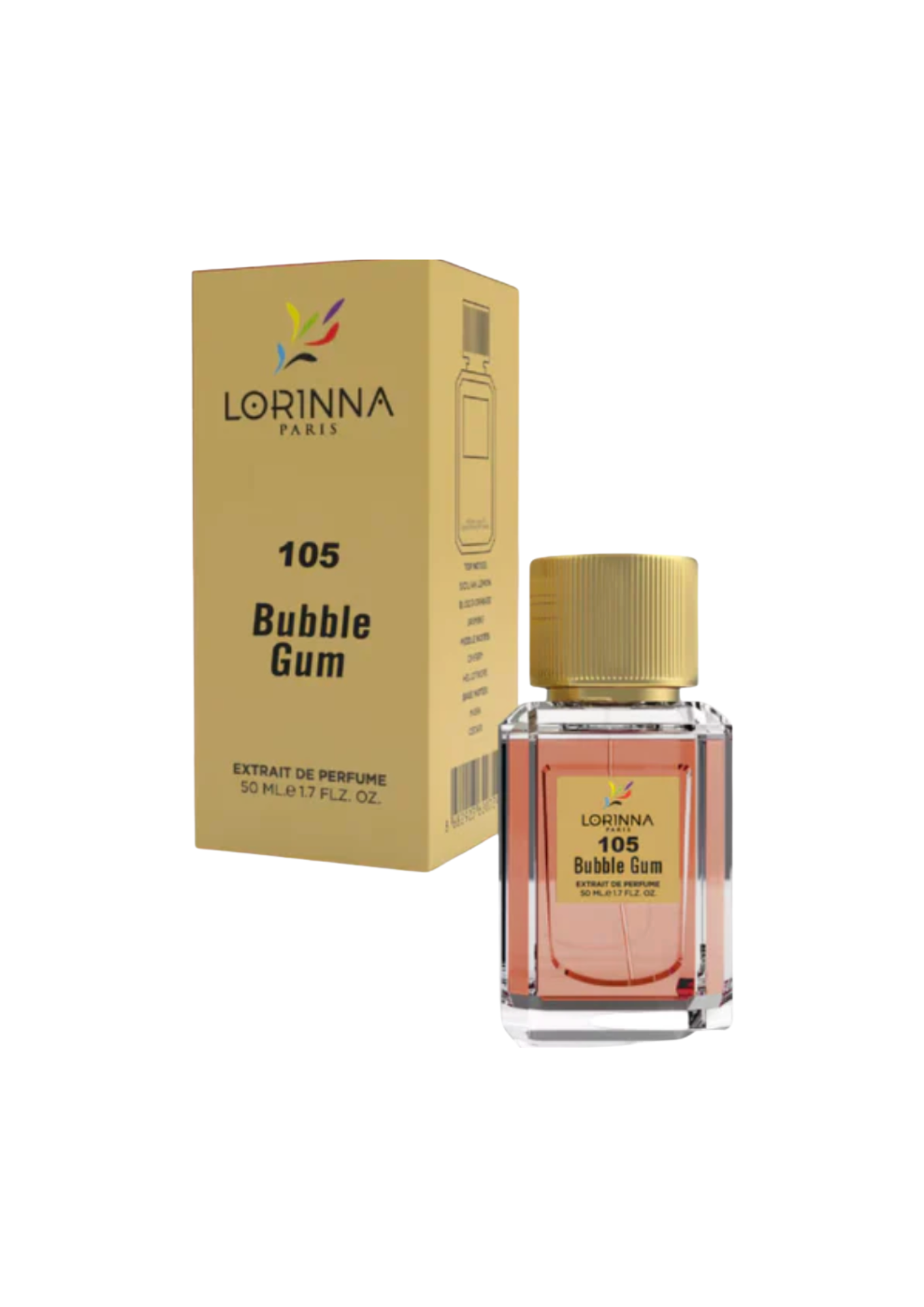Lorinna Bubble Gum Extract 50ml